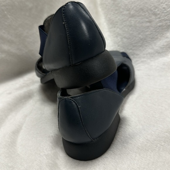 VINTAGE | CABIN CREEK | NAVY BLUE | LEATHER SANDAL, 8M - Picture 4 of 7